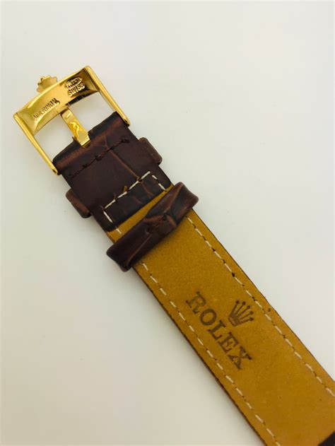 rolex leather strap watch|rolex replacement watch straps.